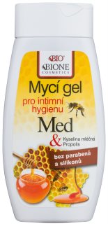 Bione Cosmetics Honey + Q10 gel za intimno higieno z matičnim mlečkom
