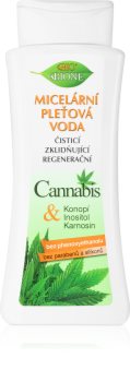 Bione Cosmetics Cannabis eau micellaire démaquillante et nettoyante