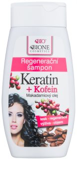 Bione Cosmetics Keratin Kofein regeneračný šampón