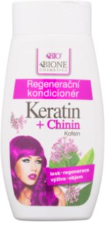 Bione Cosmetics Keratin + Chinin regeneračný kondicionér na vlasy