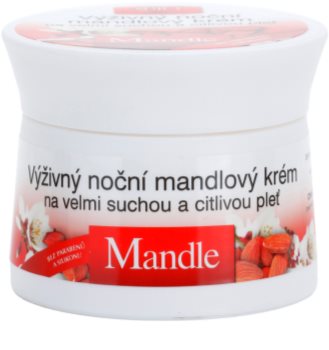 Bione Cosmetics Almonds výživný nočný krém pre veľmi suchú a citlivú pleť