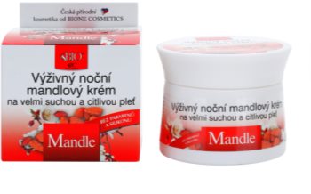 Bione Cosmetics Almonds hranilna nočna krema za zelo suho in občutljivo kožo