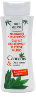 Bione Cosmetics Cannabis umirujuće mlijeko za čišćenje