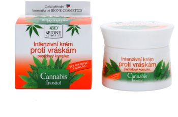 Bione Cosmetics Cannabis Intensive Cream with Anti-Wrinkle Effect