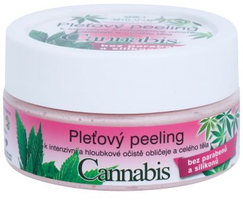 Bione Cosmetics Cannabis peeling do twarzy do twarzy i ciała