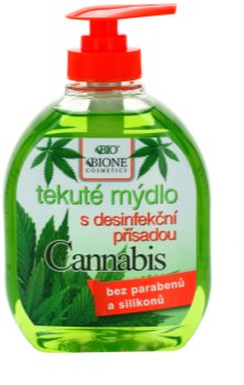 Bione Cosmetics Cannabis folyékony szappan kézre