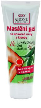 Bione Cosmetics Care gel za masažu sa zagrijavajućim učinkom za mišiće i zglobove