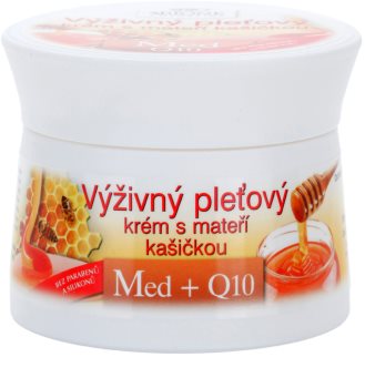 Bione Cosmetics Honey + Q10 hranjiva krema s matičnom mliječi