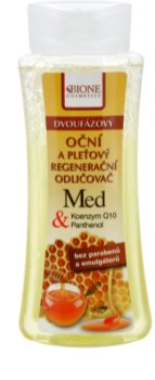 Bione Cosmetics Honey + Q10 Twee-Fasen Make-up Remover voor Gezicht en Ogen