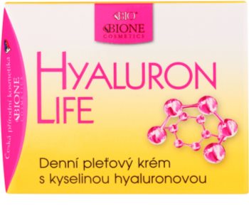 Bione Cosmetics Hyaluron Life dnevna krema za lice s hijaluronskom kiselinom