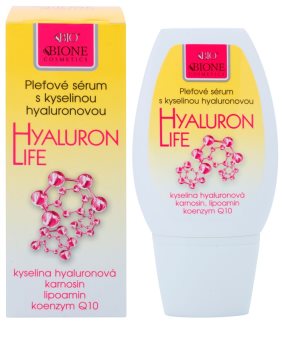 Bione Cosmetics Hyaluron Life siero idratante e nutriente per il viso