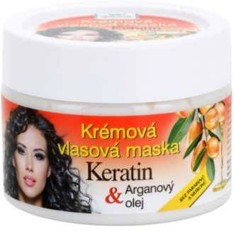 Bione Cosmetics Keratin Argan masca pentru regenerare par