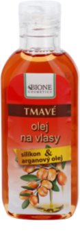 Bione Cosmetics Keratin Argan Olie voor Donkere Haarkleur