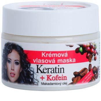 Bione Cosmetics Keratin Kofein Cream Mask For Hair