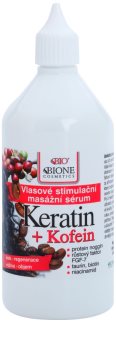Bione Cosmetics Keratin Kofein sérum pro růst vlasů a posílení od kořínků