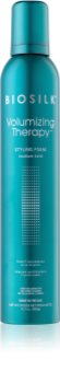 Biosilk Volumizing Therapy піна для волосся середньої фіксації