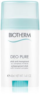 Biotherm Deo Pure tuhý antiperspitant pre citlivú pokožku
