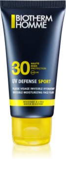 Biotherm Homme UV Defense Sport napozó fluid az arcra SPF 30