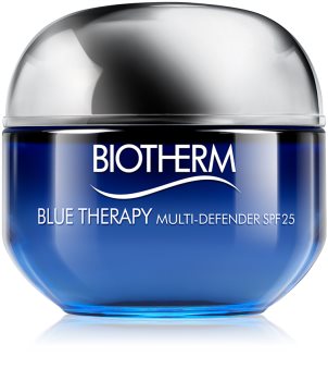 Biotherm Blue Therapy Multi Defender SPF25 Anti-Rimpel en Regenererende Crème voor Droge Huid SPF 25