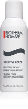 Biotherm Homme Sensitive Force mousse à raser peaux sensibles