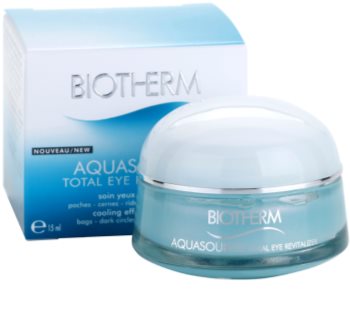 Biotherm Aquasource Total Eye Revitalizer Eye Care Against Dark Circles And Swelling With Cooling Effect