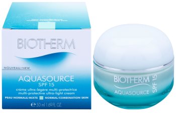Biotherm Aquasource lahka vlažilna krema za normalno do mešano kožo