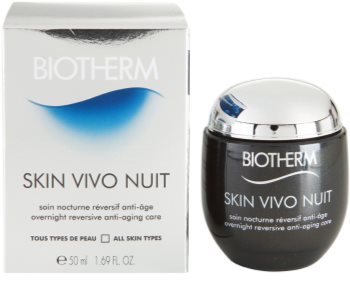 Biotherm Skin Vivo crème de nuit anti-rides pour tous types de peau