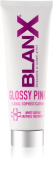 BlanX PRO Glossy Pink Whitening Toothpaste To Treat Yellow Spots