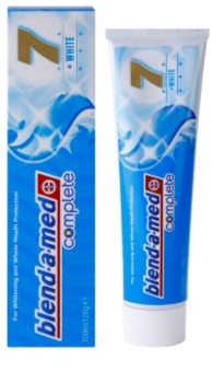 Blend-a-med Complete 7 + White Zahnpasta für den kompletten Schutz Ihrer Zähne