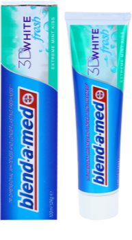 Blend-a-med 3D White Fresh Extreme Mint Kiss dentifrice blanchissant pour une haleine fraîche