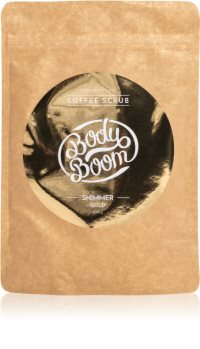 BodyBoom Shimmer Gold Coffee Body Scrub