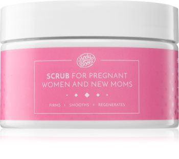 BodyBoom Scrub hypoalergenní tělový peeling pro těhotné a mladé maminky