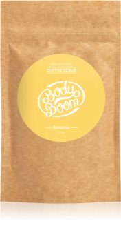 BodyBoom Banana kávový telový peeling