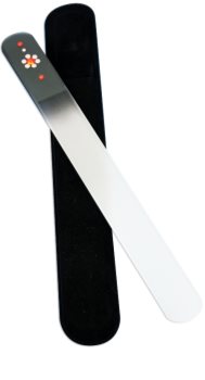 Bohemia Crystal Swarovski Big Nail File with Flower lima de uñas