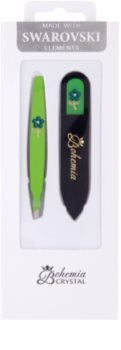 Bohemia Crystal Bohemia Swarovski Nail File and Tweezers Kosmetik-Set IV.