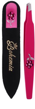 Bohemia Crystal Bohemia Swarovski Nail File and Tweezers Kosmetik-Set II.