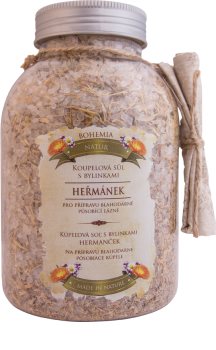Bohemia Gifts & Cosmetics Bohemia Natur sól do kąpieli z trzema rodzajami ziół