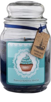 Bohemia Gifts & Cosmetics Narozeninový Dortík vonná svíčka 510 g