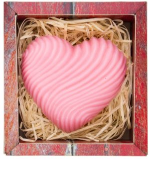 Bohemia Gifts & Cosmetics Heart ručne vyrobené mydlo s glycerínom