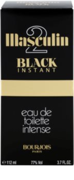 Bourjois Masculin Black Instant туалетна вода для чоловіків 112 мл