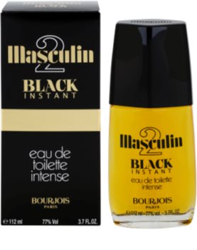 Bourjois Masculin Black Instant туалетна вода для чоловіків 112 мл