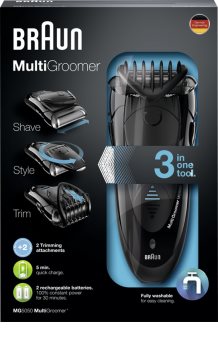 Braun Multi Groomer MG5050 zastrihávač a holiaci strojček 3v1