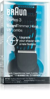 Braun Series 3 Shave&Style BT32 Trimmerkopf + 5 Aufsätze