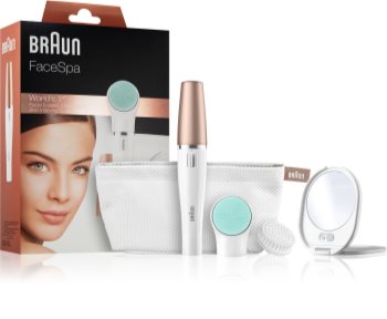 Braun Face 851V σύστημα 3 σε 1 για αποτρίχωση του προσώπου, αναζωογόνηση και τόνωση της επιδερμίδας