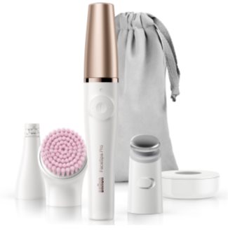 Braun FaceSpa Pro 912 sistema 3 en 1 para la depilación, revitalización y tonificación de la piel del rostro