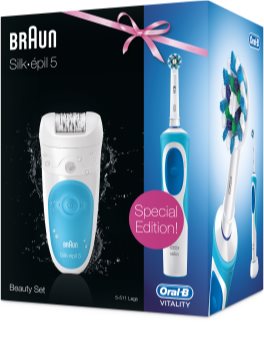 Braun Silk-épil 5 Wet&Dry 5-511 + Oral-B Vitality епилатор