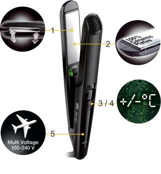 Braun Satin Hair 5 ST560 Glätteisen für das Haar