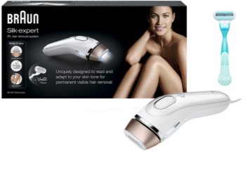 Braun Silk Expert IPL BD 5001 IPL epilátor testre és arcra + borotva Gillette Venus