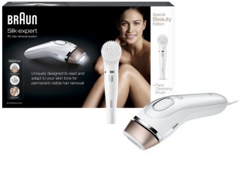 Braun Silk Expert IPL BD 5008 IPL epilátor testre és arcra + arctisztító kefe