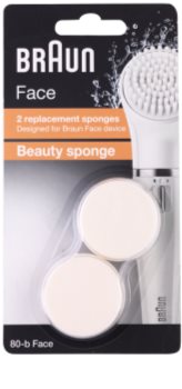 Braun Face 80-b Beauty Sponge náhradné hlavice 2 ks